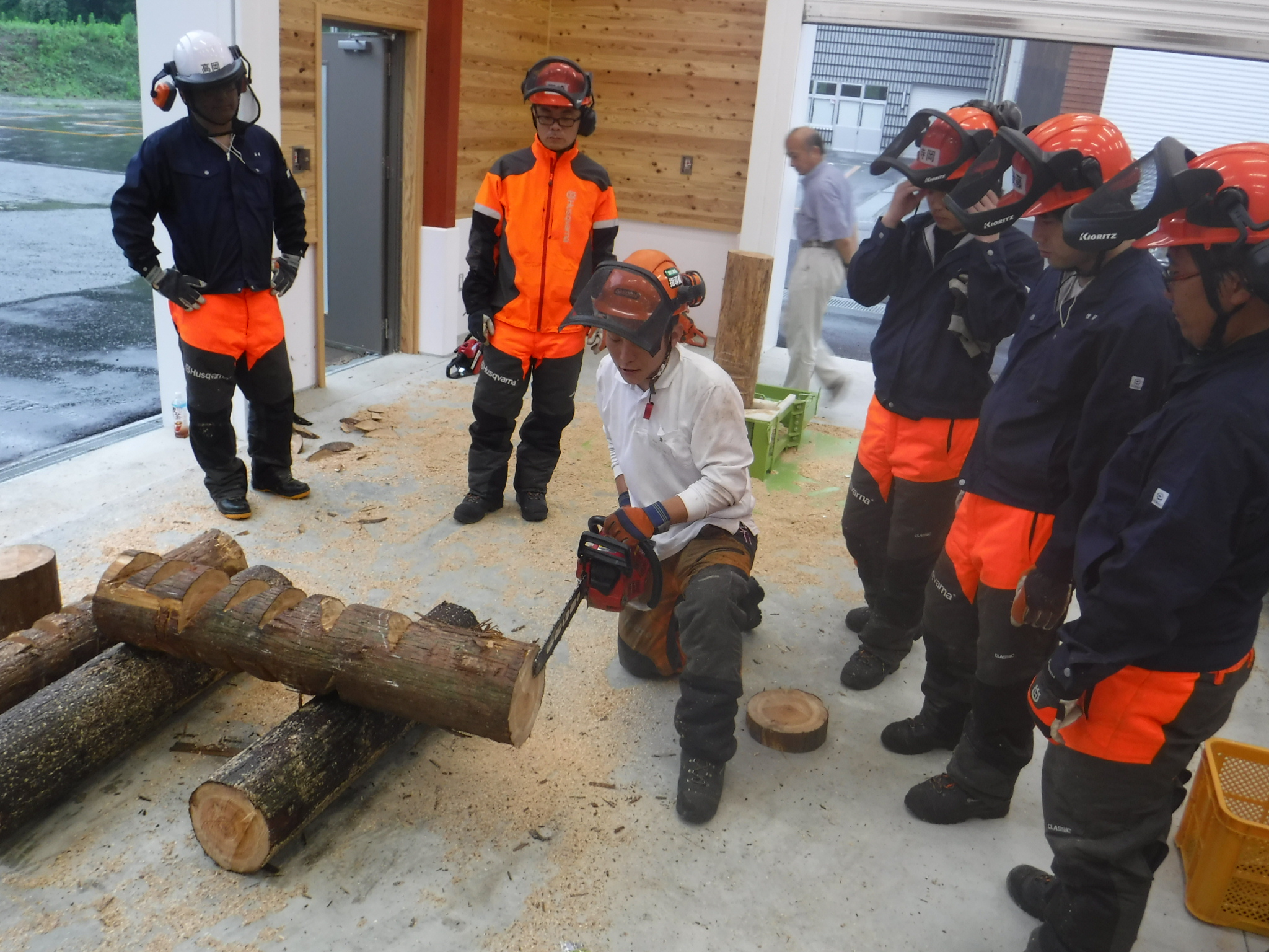 6月15日~18日 【長期課程】~チェーンソー操作法 in 県北校~ くまもと林業大学校